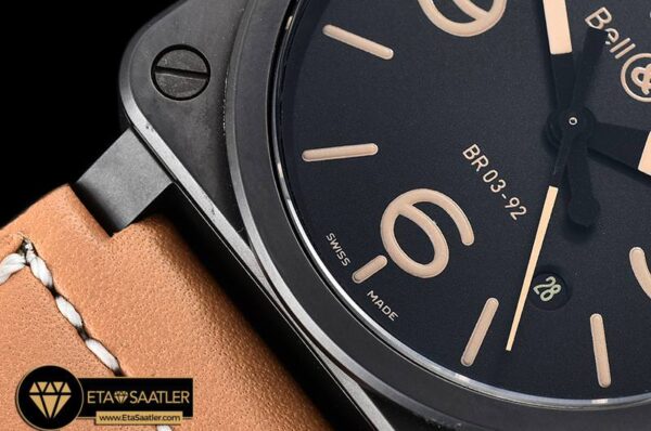 BR108D – Bell Ross BR03-92 CERLE BlackPatina Miyota 9015 modelleri