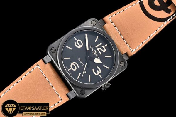 BR108D – Bell Ross BR03-92 CERLE BlackPatina Miyota 9015 modelleri