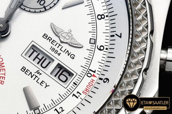 BSW0334B – Bentley GT 44mm SSSS White BP Ult Asia 7750 modelleri