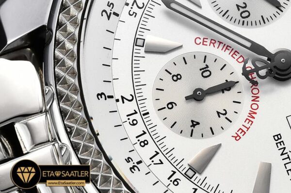 BSW0334B – Bentley GT 44mm SSSS White BP Ult Asia 7750 modelleri