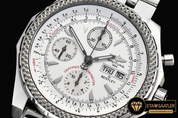 BSW0334B – Bentley GT 44mm SSSS White BP Ult Asia 7750 modelleri