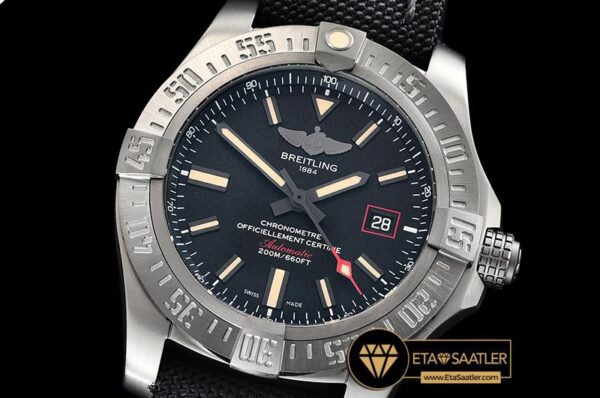 BSW0366 – Avenger BlackBird 44mm DLCTINY Black GF V3 A2824 modelleri