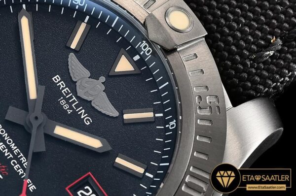 BSW0366 – Avenger BlackBird 44mm DLCTINY Black GF V3 A2824 modelleri