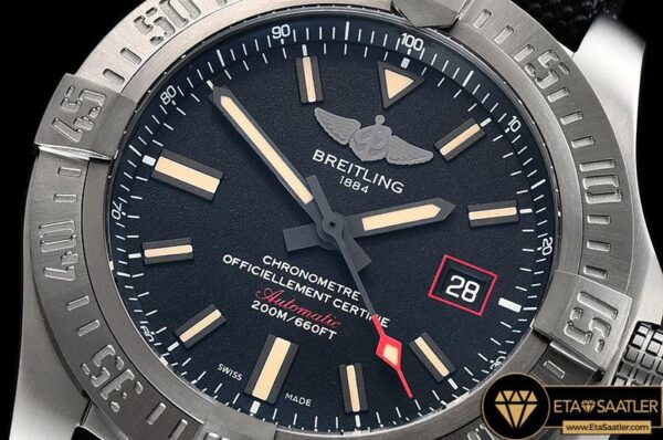 BSW0366 – Avenger BlackBird 44mm DLCTINY Black GF V3 A2824 modelleri