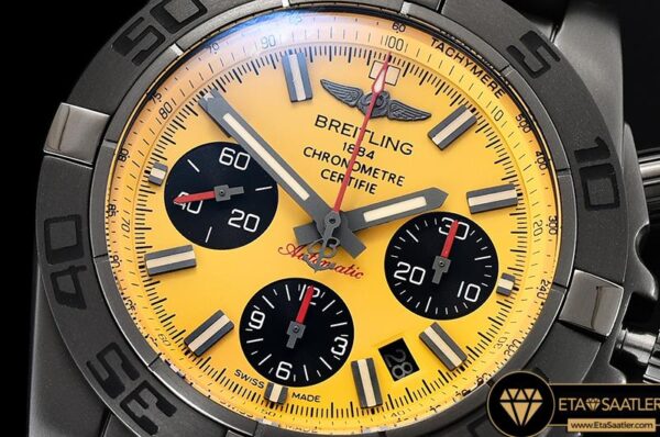 BSW0371 – Chronomat B01 DLCRU YellowStick GF Asia 7750 Mod modelleri