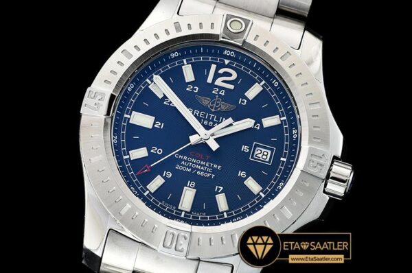 BSW0346A – Colt 44mm Automatic SSSS Blue GF Asia 2824 modelleri