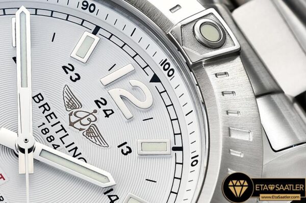 BSW0346B – Colt 44mm Automatic SSSS White GF Asia 2824 modelleri