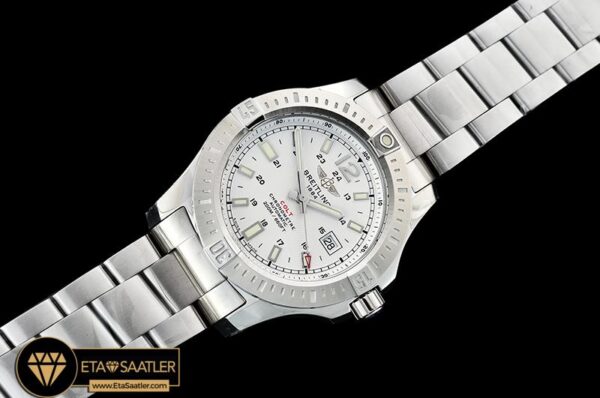 BSW0346B – Colt 44mm Automatic SSSS White GF Asia 2824 modelleri