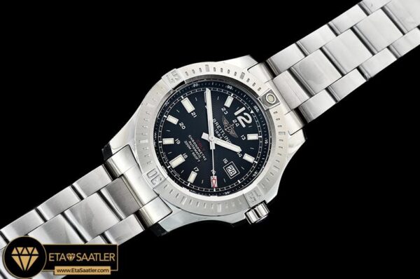 BSW0346C – Colt 44mm Automatic SSSS Black GF Asia 2824 modelleri