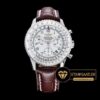 Breitling Navitimer AB0120 Çelik Kasa Beyaz Kadran Deri Kordon ETA