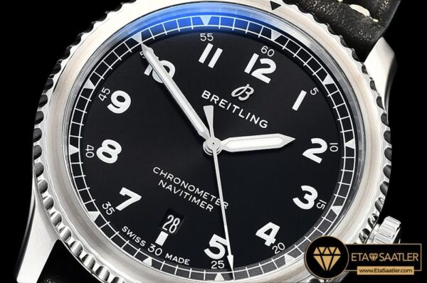 BSW0375B – Navitimer 8 Automatic 41 A17314 SSLE Black ZF A2824 modelleri