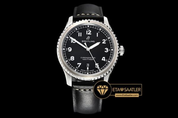 BSW0375B – Navitimer 8 Automatic 41 A17314 SSLE Black ZF A2824 modelleri