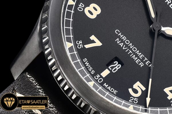 BSW0379 – Navitimer 8 Automatic 41 A17314 PVDLE Black ZF A2824 modelleri