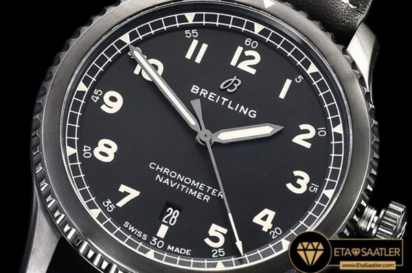 BSW0379 – Navitimer 8 Automatic 41 A17314 PVDLE Black ZF A2824 modelleri