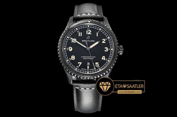 BSW0379 – Navitimer 8 Automatic 41 A17314 PVDLE Black ZF A2824 modelleri