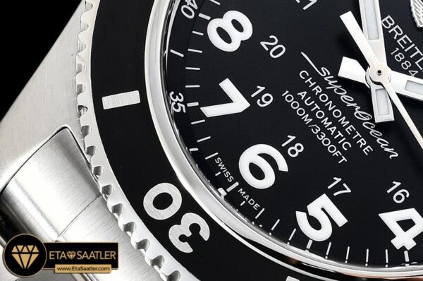 BSW0353B – SuperOcean II 44mm SSSS BlackNum GF Asia 2824 modelleri