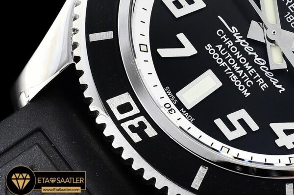 BSW0356A – SuperOcean II 42mm SSRU BlkWht GMF Asia 2824 modelleri