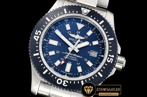 BSW0358A – SuperOcean 44 Stainless SSSS BlueStk GF Asia 2824 modelleri