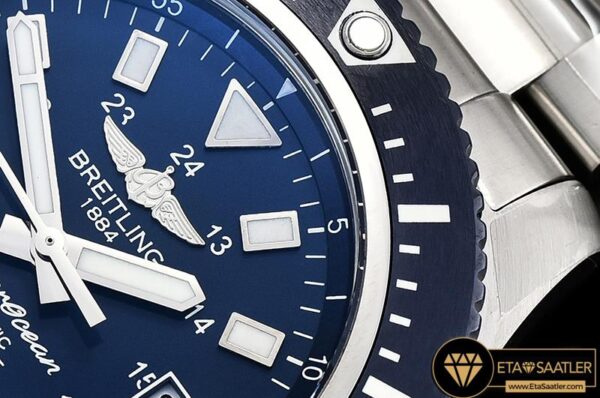 BSW0358A – SuperOcean 44 Stainless SSSS BlueStk GF Asia 2824 modelleri