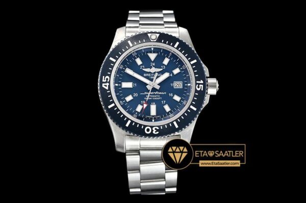 BSW0358A – SuperOcean 44 Stainless SSSS BlueStk GF Asia 2824 modelleri