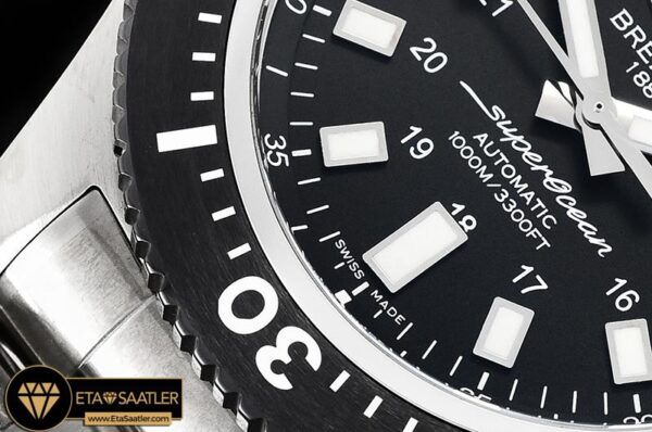 BSW0360B – SuperOcean 44 Stainless SSSS BlackStk GF Asia 2824 modelleri