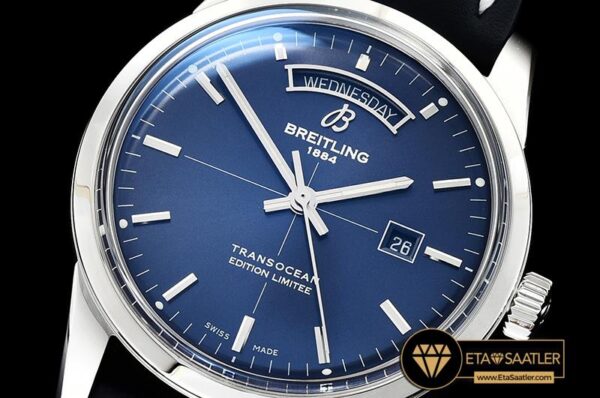 BSW0374B – Transocean Day Date SSLE Blue V7F Asia 2824 modelleri