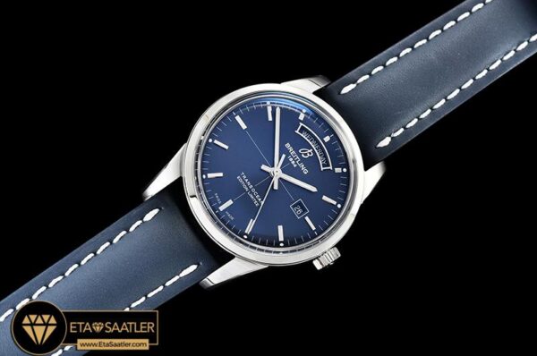BSW0374B – Transocean Day Date SSLE Blue V7F Asia 2824 modelleri