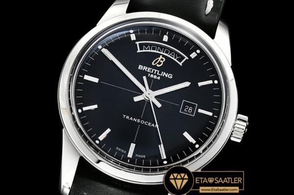 BSW0374C – Transocean Day Date SSLE Black V7F Asia 2824 modelleri