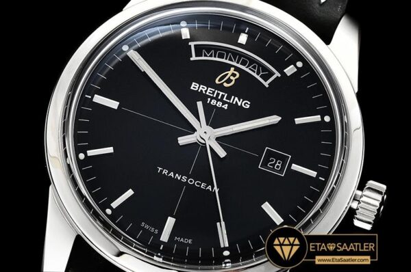 BSW0374C – Transocean Day Date SSLE Black V7F Asia 2824 modelleri