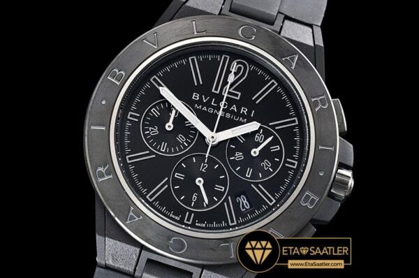 BVG0063B – Diagono Magnesium Chrono PVDMGRU Black VK Qtz modelleri