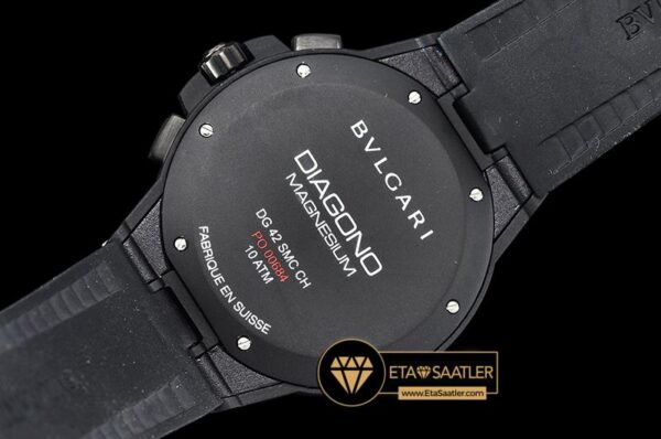 BVG0063B – Diagono Magnesium Chrono PVDMGRU Black VK Qtz modelleri