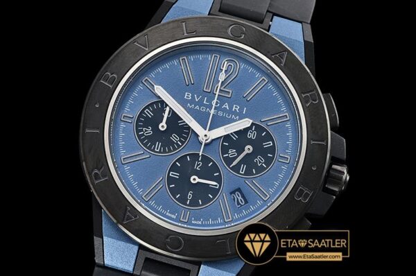 BVG0063D – Diagono Magnesium Chrono PVDMGRU Blue VK Qtz modelleri