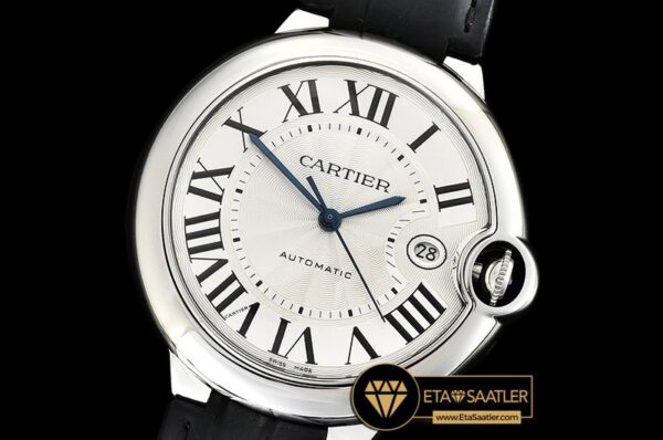 CAR0408A – Balon Bleu Mens 42mm SSLE White JF MY9015 Mod modelleri