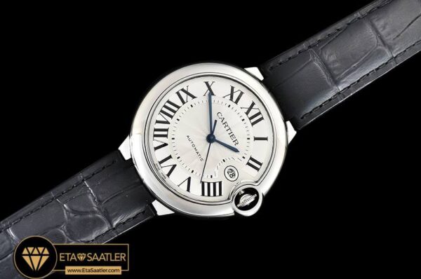 CAR0408A – Balon Bleu Mens 42mm SSLE White JF MY9015 Mod modelleri