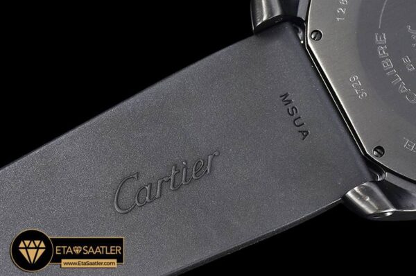 CAR0382B – Calibre de Cartier DLCRGRU Blk JJF 11 Asia 23J Mod modelleri