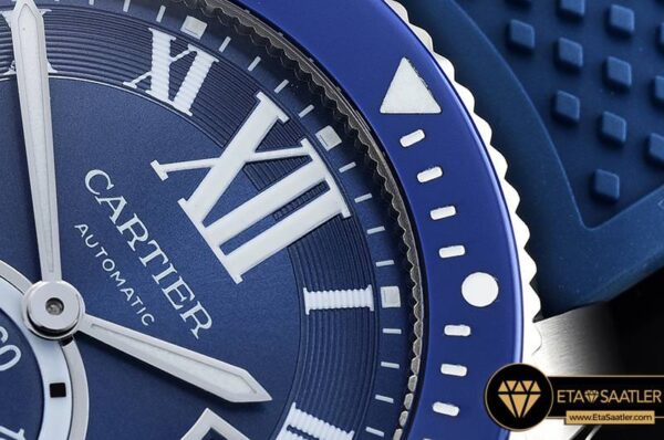 CAR0392A – Calibre de Cartier SSRU Blue JJF 11 Asia 23J Mod modelleri