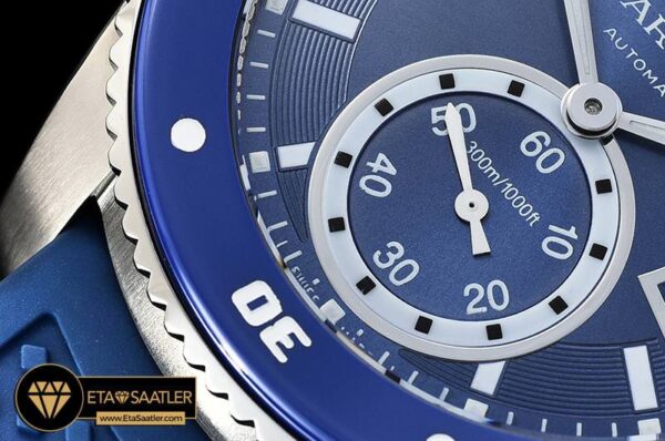CAR0392A – Calibre de Cartier SSRU Blue JJF 11 Asia 23J Mod modelleri