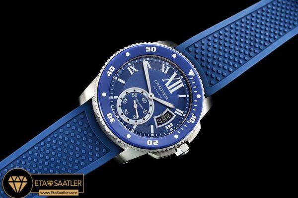 CAR0392A – Calibre de Cartier SSRU Blue JJF 11 Asia 23J Mod modelleri