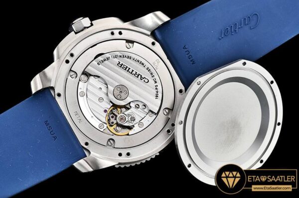 CAR0392A – Calibre de Cartier SSRU Blue JJF 11 Asia 23J Mod modelleri