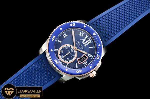 CAR0392B – Calibre de Cartier SSRGRU Blue JJF 11 Asia 23J Mod modelleri