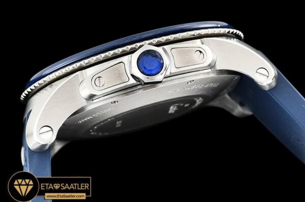 CAR0421A -Calibre de Cartier Diver (Blue) SSRU Wht JF Asia 2824 modelleri