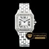 Cartier Panthere Secrete De Ladies Taşlı Çelik Bezel ETA