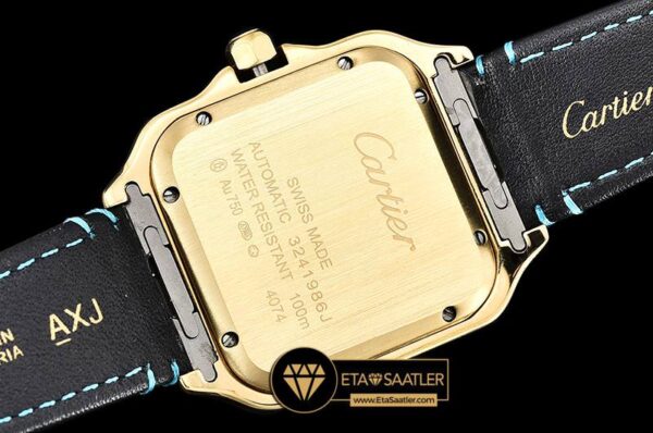 CAR0427D – Santos De Cartier 2018 Mens YGLE (Blue) Wht Miyota modelleri