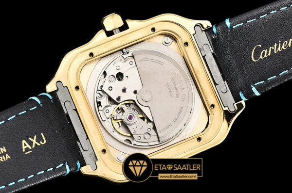 CAR0427D – Santos De Cartier 2018 Mens YGLE (Blue) Wht Miyota modelleri