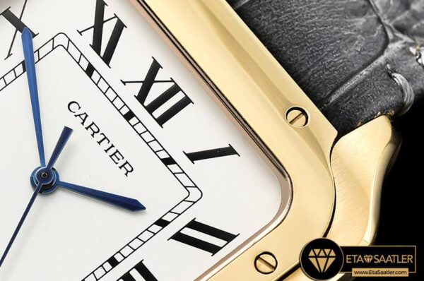 CAR0429A – Santos De Cartier 2018 Mens YGLE Wht Swiss Qtz modelleri