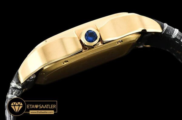 CAR0429A – Santos De Cartier 2018 Mens YGLE Wht Swiss Qtz modelleri