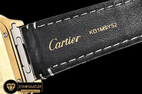 CAR0429A – Santos De Cartier 2018 Mens YGLE Wht Swiss Qtz modelleri