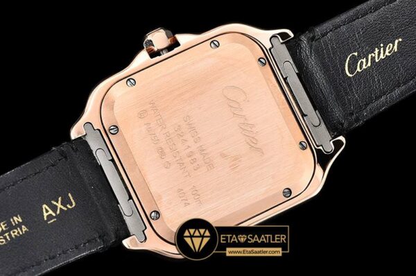 CAR0429B – Santos De Cartier 2018 Mens RGLE Wht Swiss Qtz modelleri