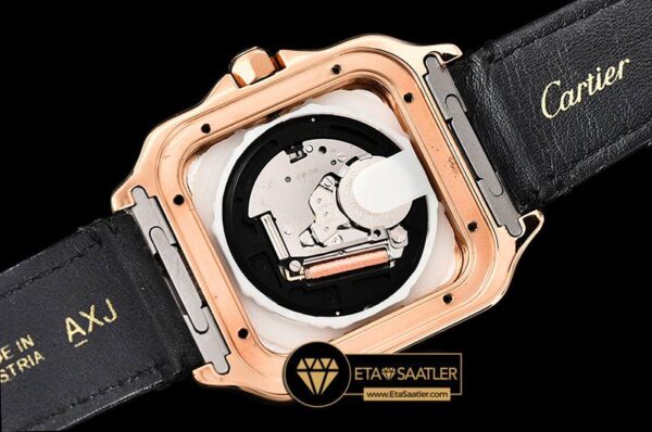 CAR0429B – Santos De Cartier 2018 Mens RGLE Wht Swiss Qtz modelleri