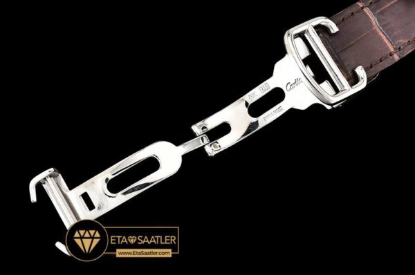 CAR0429C – Santos De Cartier 2018 Mens RGSSLE Wht Swiss Qtz modelleri